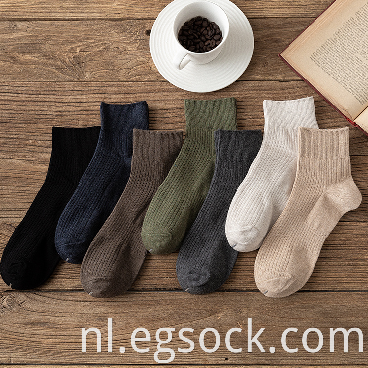 short cotton socks